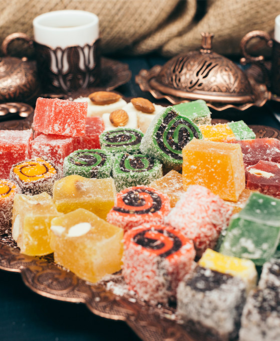 Dulces Halal a Domicilio